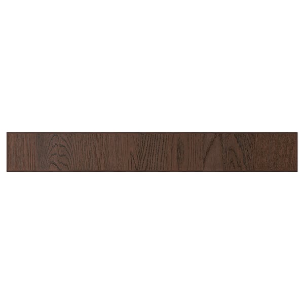 Dark wood SINARP oak veneer drawer front, rectangular with modern design.