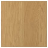 A SINARP oak wooden panel. Its square-shaped with a natural finish, featuring a solid wood edge.
