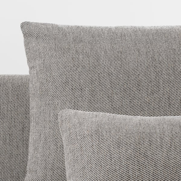 A stylish, deep-seated sofa with soft cushions and high resilience foam. The fabric is textured and easy to clean.