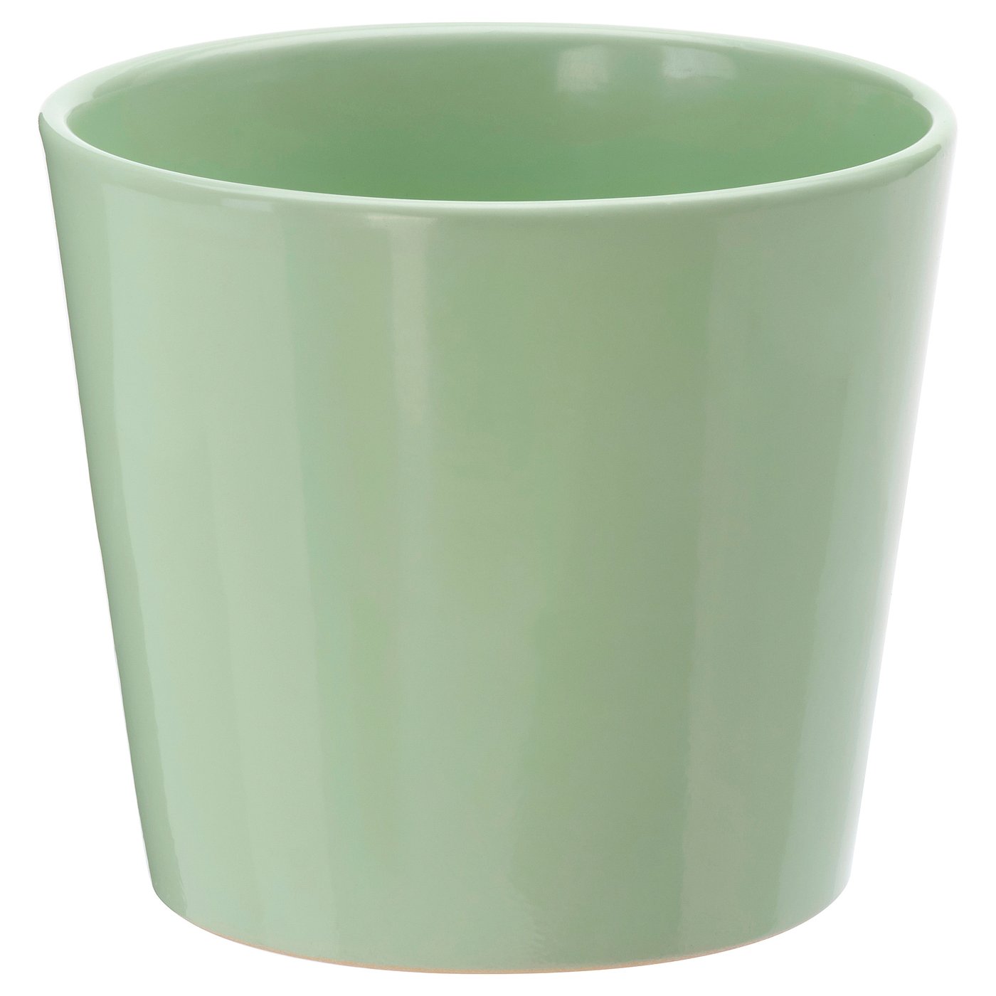 SOJABÖNA Plant pot, light green, 3 ½ "