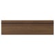 STENSTA dark brown kitchen cabinet panel, wood grain texture.