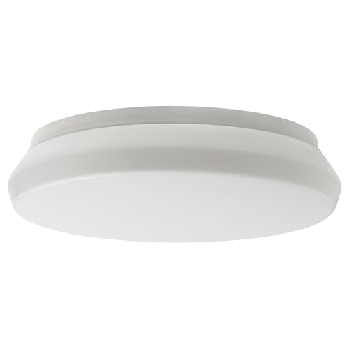 STOFTMOLN ceiling lamp - warm white, plastic & metal, hallway