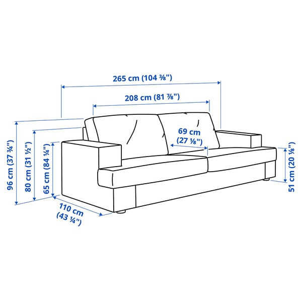 SUNDBRON Sofa, Johanneshov brown-beige