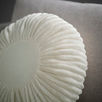 SYRENBUSKE Cushion, off-white, 15 "