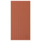 TERRSJÖ Door, red-brown wave pattern, 15x30 "