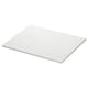 TOLKEN white marble effect countertop, rectangular, made of fibreboard with melamine and plastic foil.