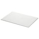 TOLKEN white marble-like countertop, rectangular, sleek, modern design.