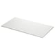 TOLKEN Countertop, white marble effect/foliated board, 49x21 1/2 "