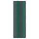 VÄGSKYLT rug, blue-green/black stripes, rectangular, cotton.