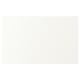 VALLSTENA white kitchen cabinet door, simple design, plastic foil surface.