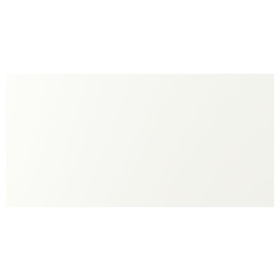 VALLSTENA white cabinet, modern design, smooth surface, durable plastic material.