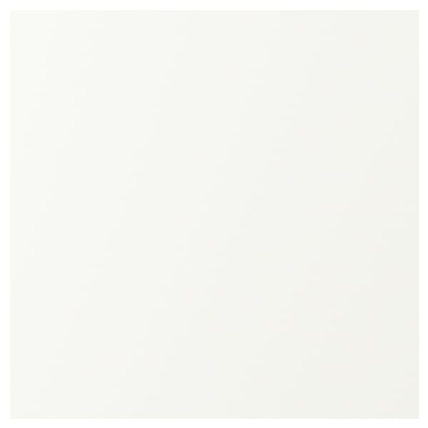 VALLSTENA white kitchen cabinet - simple, square design - foil-finished particleboard.
