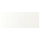 VALLSTENA white cabinet door, smooth plastic surface, rectangular.