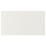 Sleek VEDDINGE white kitchen cabinet. Modern design, clean lines, smooth finish.