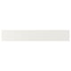 VEDDINGE white kitchen cabinet; sleek, modern, lacquered fiberboard.