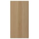 VEDHAMN oak kitchen panel, warm natural wood, rectangular shape, uniform finish.