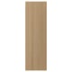 VEDHAMN natural oak kitchen panel, rectangular, light wood grain texture, sleek design.