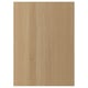 VEDHAMN natural wood kitchen panel, light brown, rectangular, smooth surface.