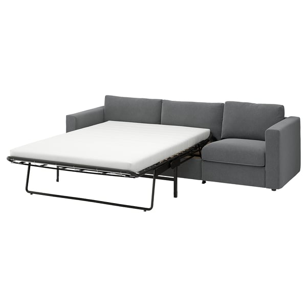 VIMLE Sleeper sofa, Johanneshov dark gray