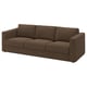 VIMLE Sofa, Mosshed dark-brown