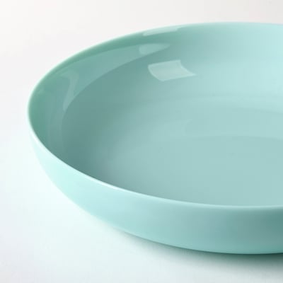 VITBLECKA Plate, turquoise, 8 ¼ "
