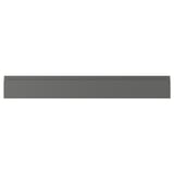 VOXTORP: dark grey kitchen drawer, plastic & fibreboard, minimalist design.