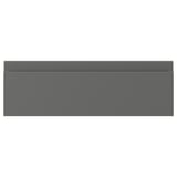 Dark grey VOXTORP drawer, modern minimalist design with sleek integrated handles.