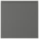 Dark grey VOXTORP drawer, sleek design with smooth surface and integrated handles.