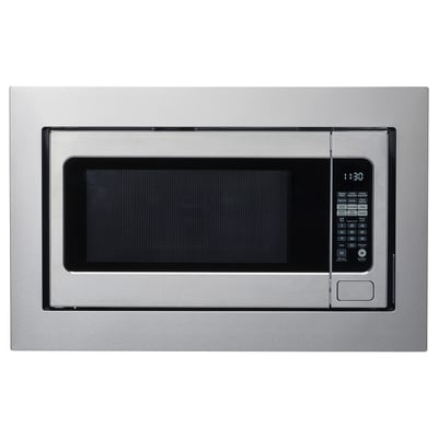 ÄSKEBO Microondas integrado, acero inoxidable, 30 "