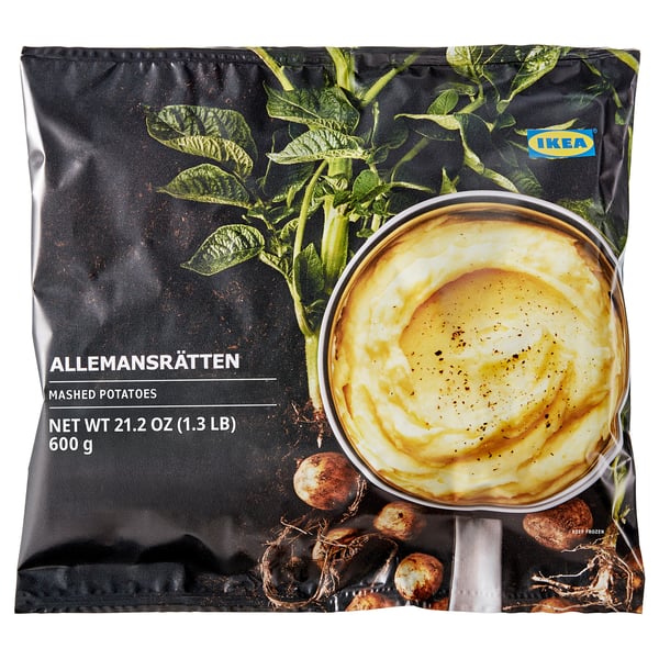 ALLEMANSRÄTTEN Puré de papas, congelado, 1 lb 5 oz