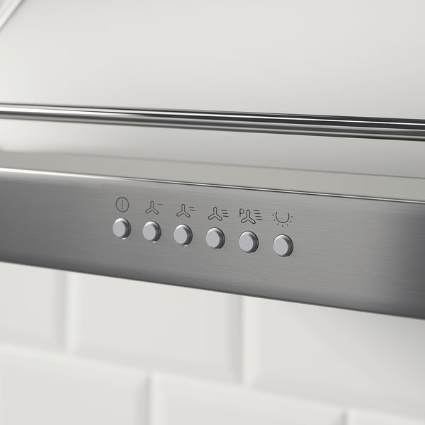 ALLMÄNBILDAD Campana extractora de pared, acero inoxidable