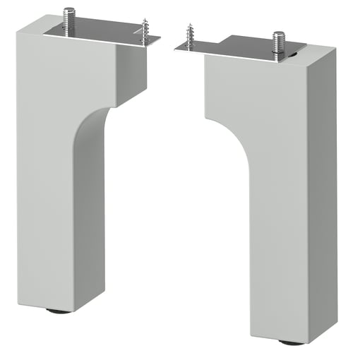 ALMAÅN Pata, gris claro, 7 "