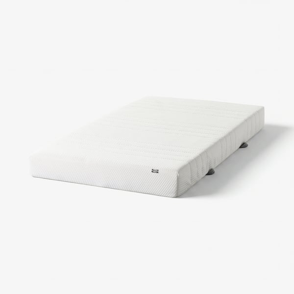 ÅSBYGDA Colchón espuma, firme/blanco, Tamaño twin