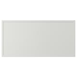 ASPUDDEN Frente de cajón, gris claro, 30x15 "