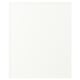 ASPUDDEN Panel decorativo, blanco mate, 25x30 "