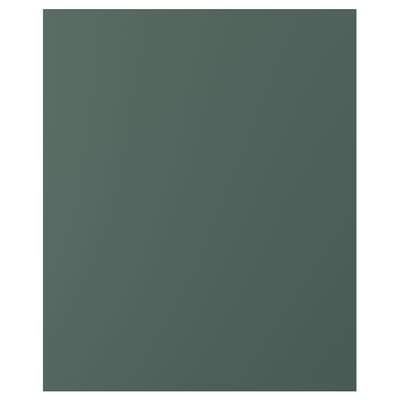 ASPUDDEN Panel lateral, gris verdoso oscuro, 25x30 "