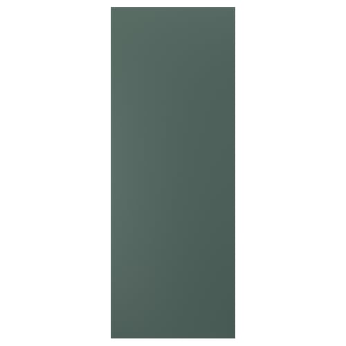 ASPUDDEN Panel lateral, gris verdoso oscuro, 36x96 "