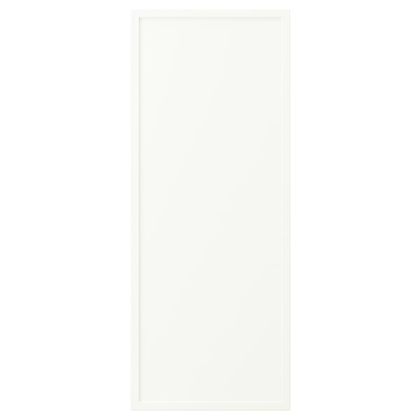 ASPUDDEN Puerta, blanco mate, 12x30 "
