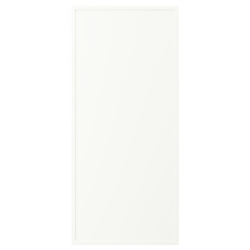 ASPUDDEN Puerta, blanco mate, 18x40 "