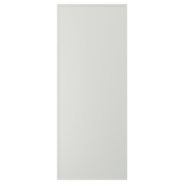 ASPUDDEN Puerta, gris claro, 24x60 "
