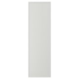 ASPUDDEN Puerta, gris claro, 15x50 "