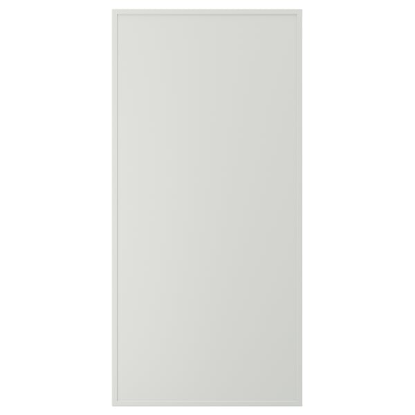 ASPUDDEN Puerta, gris claro, 24x50 "