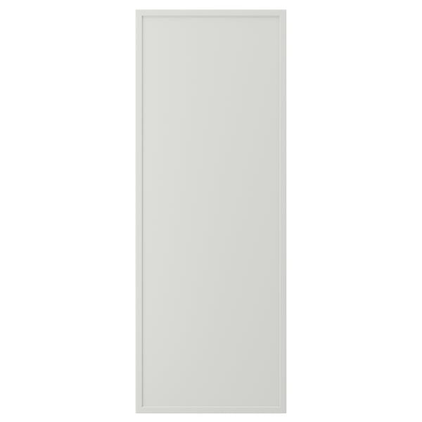 ASPUDDEN Puerta, gris claro, 15x40 "