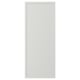 ASPUDDEN Puerta, gris claro, 12x30 "