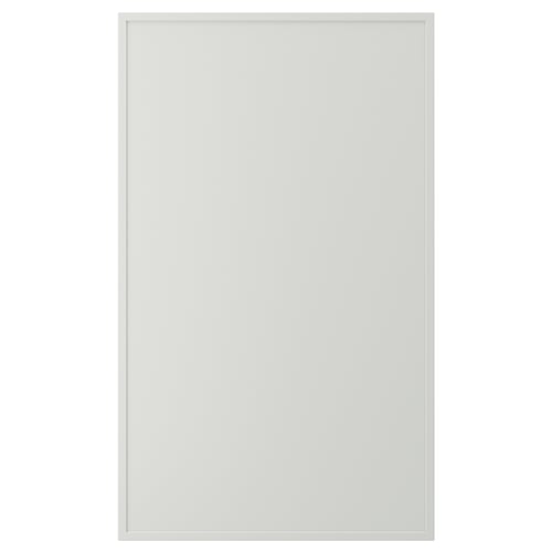 ASPUDDEN Puerta, gris claro, 24x40 "
