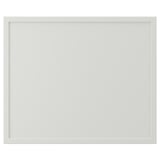 ASPUDDEN Puerta, gris claro, 18x15 "