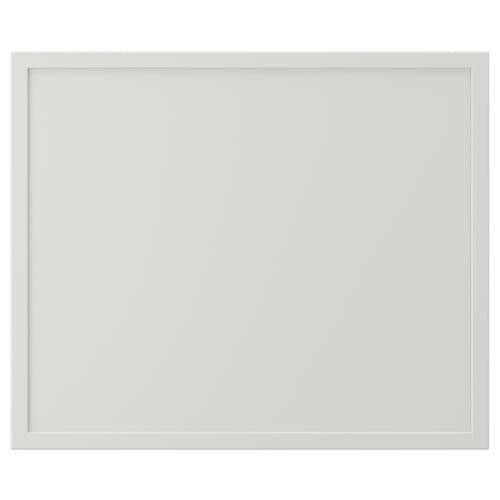 ASPUDDEN Puerta, gris claro, 18x15 "