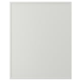 ASPUDDEN Puerta, gris claro, 24x30 "