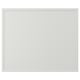 ASPUDDEN Puerta, gris claro, 24x20 "