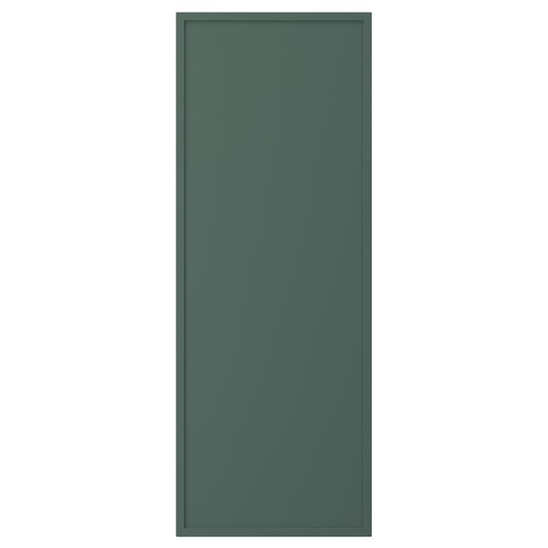 ASPUDDEN Puerta, gris verdoso oscuro, 15x40 "